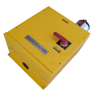 5P 250A IP67 Mechanical Interlocked Socket Box PowerSyntax High Current Wall Mounted Switched 75121