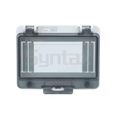 Syntax AW6 Watertight Hinged Windows 6 Modules With Lockable Protective Cover 124*101*28mm