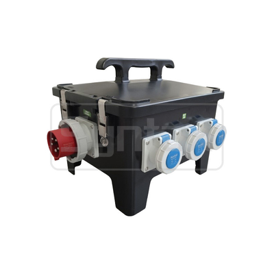 Syntax MP24 32A Portable Rubber Power Distro With RCBOs & MCBs Protection For Macau Project