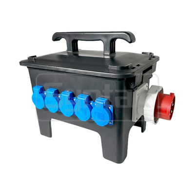 Syntax New RB13 Rubber Box 32A Three Phase Outdoor Mains Distro Box For Live Event Industry in Dubai