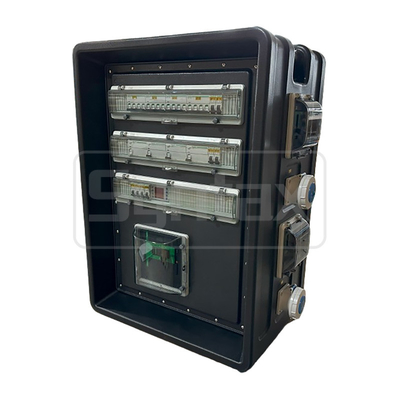 Syntax MD4 Three Phase 400A Power Distribution Box Durable HDPE IP67 For Qatar Swimming Match 630x430x900mm