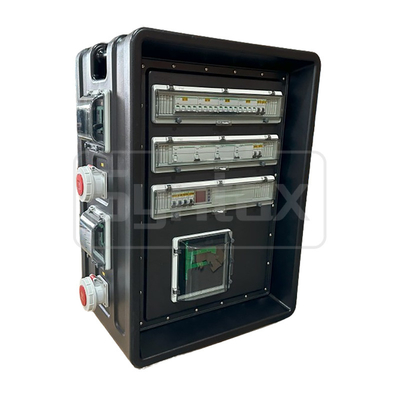 Syntax MD4 Three Phase 400A Power Distribution Box Durable HDPE IP67 For Qatar Swimming Match 630x430x900mm