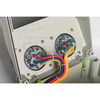 Syntax CX2 Wall Mounted Distribution Box 100AMP Three Phase Made in PC Electric Grey Stage Box 280*280*155mm