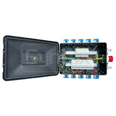 Syntax MP36 Portable Distribution Box Waterproof 32A/5P Inlet with 12 nos 16A Sockets & 1 nos 32A/5P Socket