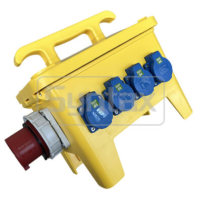 Syntax MP12 Portable Power Distribution Socket Box 32amp 3 Phase 400V 300*230*287mm