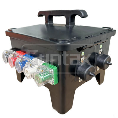 Syntax MP24 IP67 Waterproof Portable Power Distribution Units With 400A 600v IP67 Camlocks 37*34*33CM