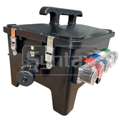 Syntax MP24 IP67 Waterproof Portable Power Distribution Units With 400A 600v IP67 Camlocks 37*34*33CM