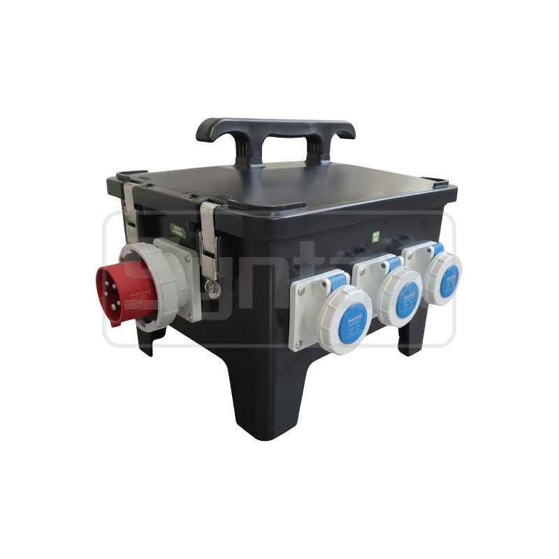 Syntax MP24 32A Portable Rubber Power Distro With RCBOs & MCBs Protection For Macau Project